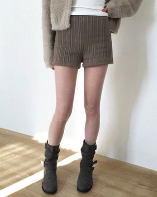 Shoot Ribbed Knitwear Short Pants Shorts