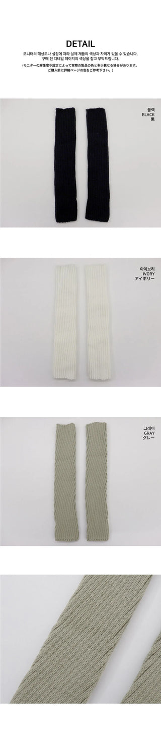 Sealy pleated Ribbed warmer socks