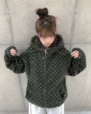 Chua Pogle Wool Fleece Zip-up