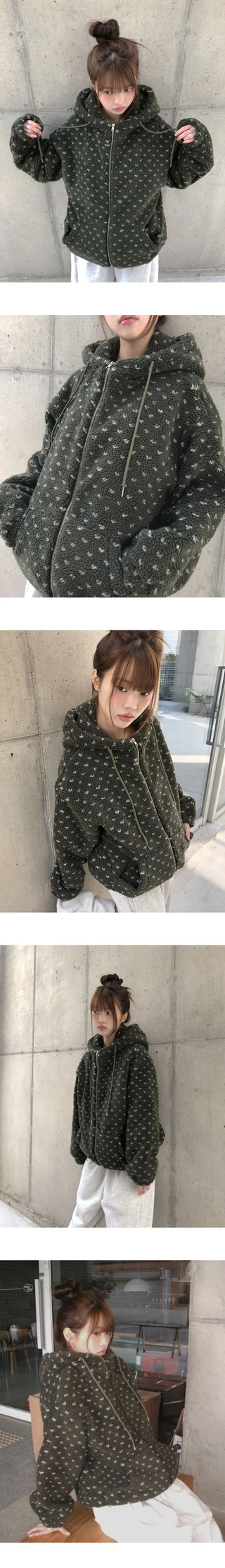 Chua Pogle Wool Fleece Zip-up