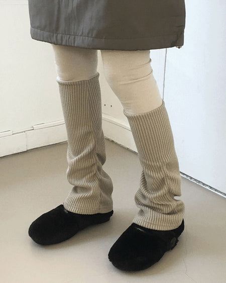Montbell layered shirring Ribbed warmer leggings