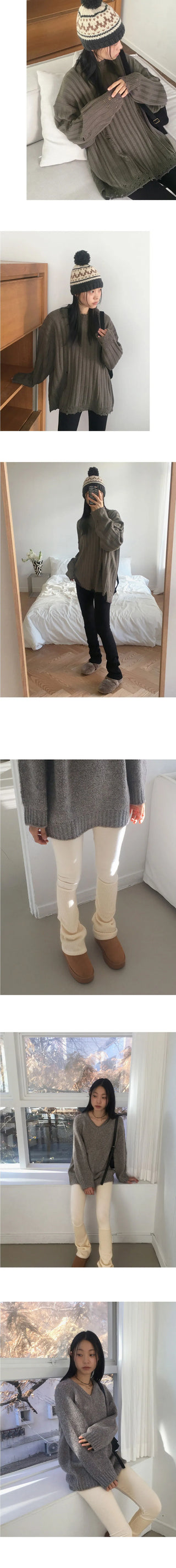 Montbell layered shirring Ribbed warmer leggings