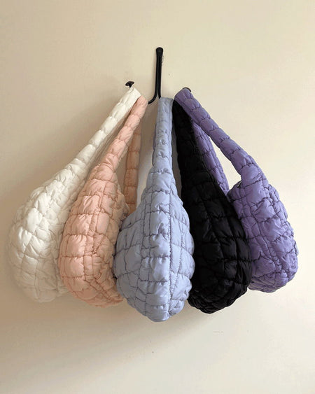 Morvern padded cloud quilted shoulder bag