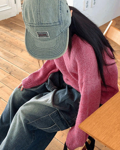 Cumil Denim Patch Snapback Ball Cap