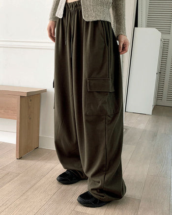 Deepz Cargo Long Wide Training Pants