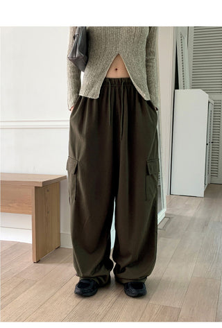 Deepz Cargo Long Wide Training Pants