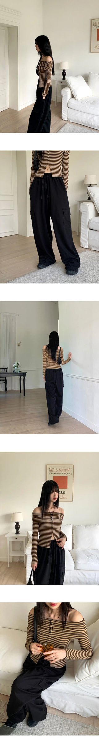 Deepz Cargo Long Wide Training Pants
