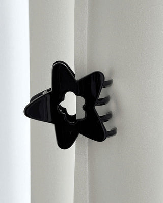 Cokit Black Star Mini Hair Clip Pin