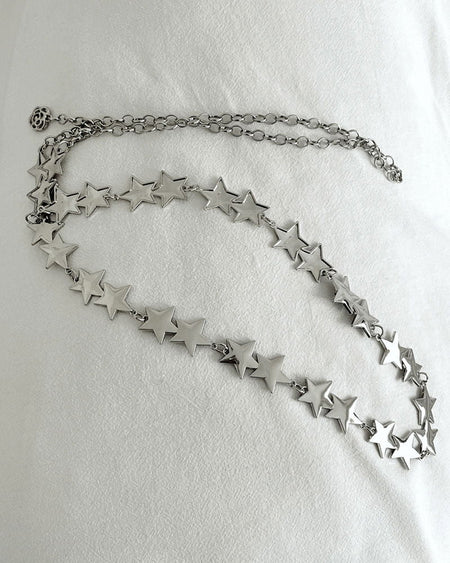 Talot Silver Star Star Belt