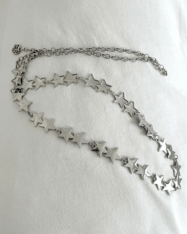 Talot Silver Star Star Belt