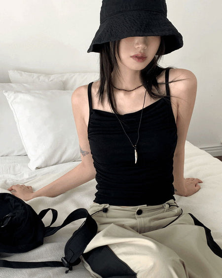 Direll Basic Cotton Bungee Bucket Hat