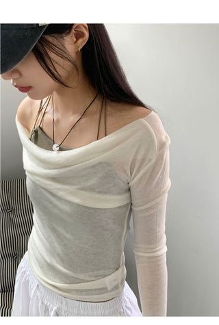 Vignette double string halter Sleeveless