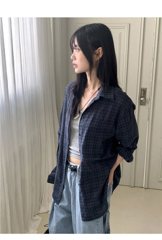 Vintage Linen Boxy Shirt
