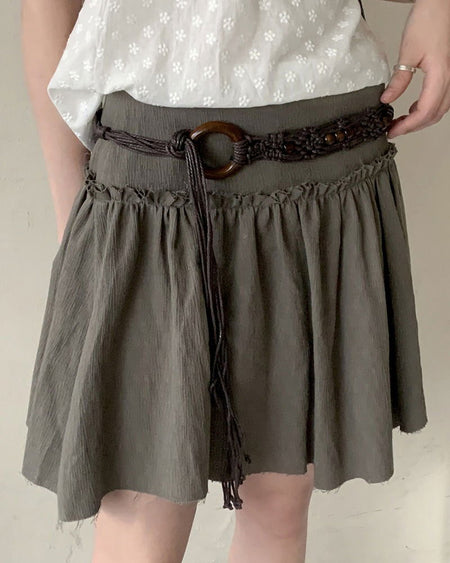 Piral bohemian vintage gemstone loop belt