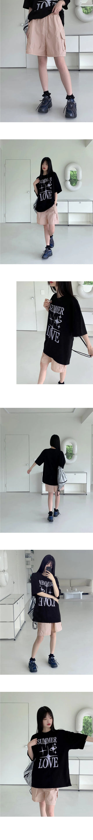 Neo Summer Nylon Bassack Cargo Part 4 Short Pants