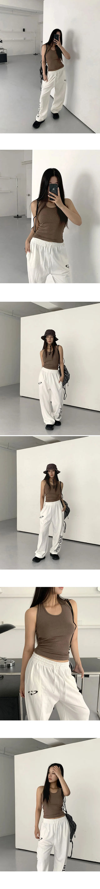 Hotz Basic Layered Halter Neck Sleeveless Sleeveless