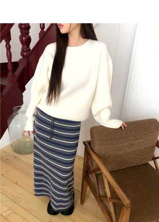 Haring Sprite Wide Long Skirt