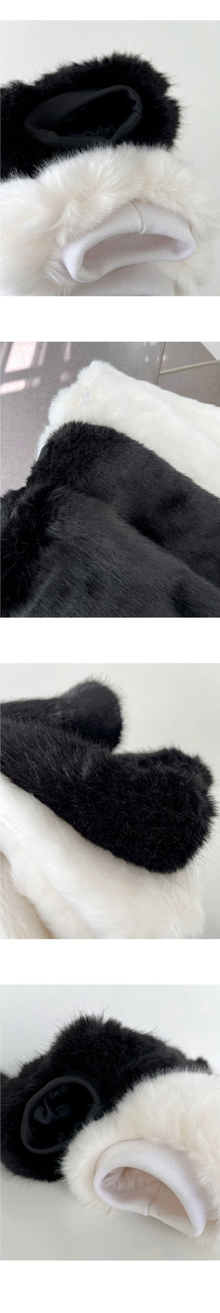 Super Mink Fur Leg Warmer