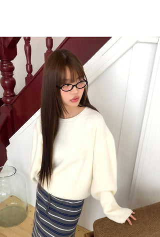 Duty Round Long Sleeve Knitwear