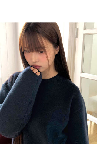 Duty Round Long Sleeve Knitwear