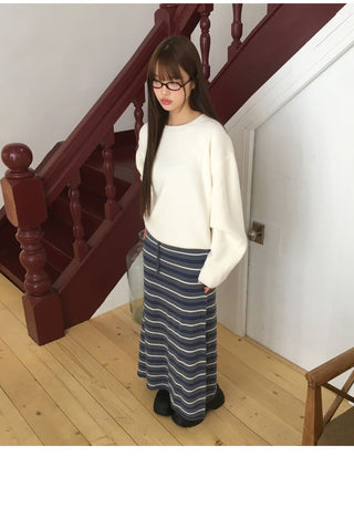 Duty Round Long Sleeve Knitwear