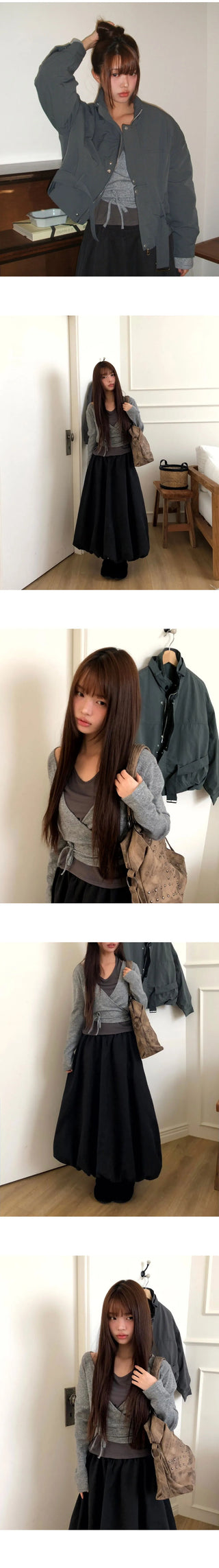 Multicolor Halter Sleeveless Strap Wrap Knitwear