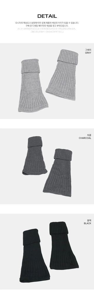 Woof-An Folding Wool Leg Warmers
