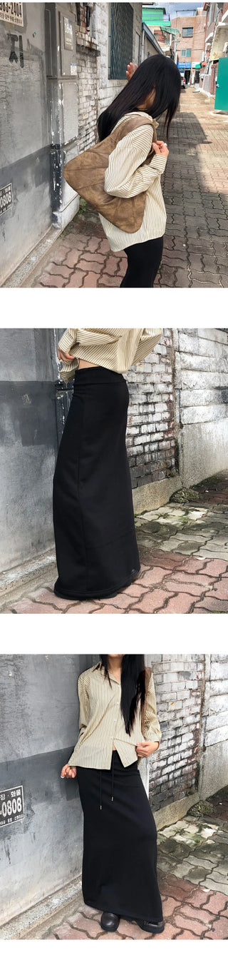 Woody Banding Straps Zuri Long Skirt