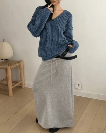 Woody Banding Straps Zuri Long Skirt