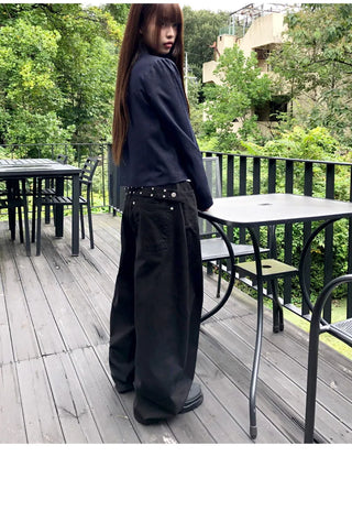 Durie Collar Pocket Two-Button Double Jacket