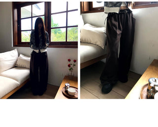 Edge Banding Strap String Wide Training Long Pants