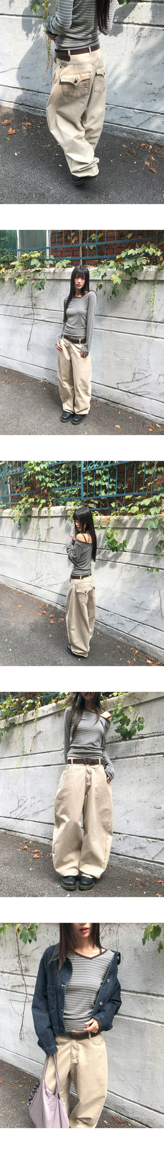 Fame Bohemian Studded Leather Belt