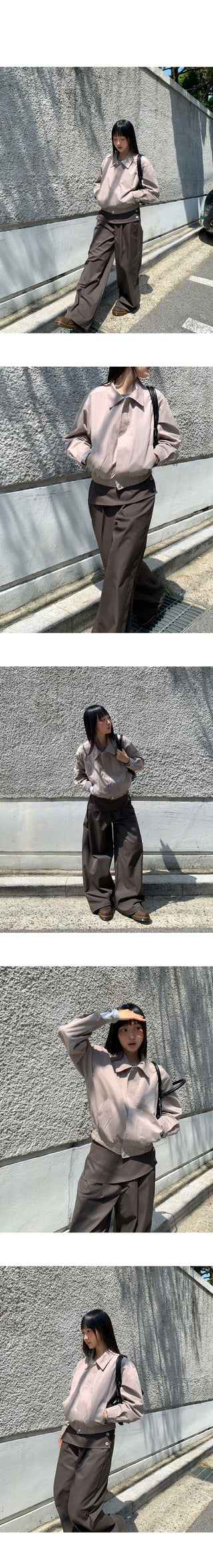 Retum Pocket Button Cotton Short Jacket