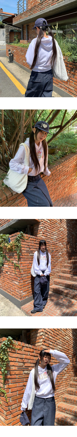 Mima I Love Embroidered Camp Cap