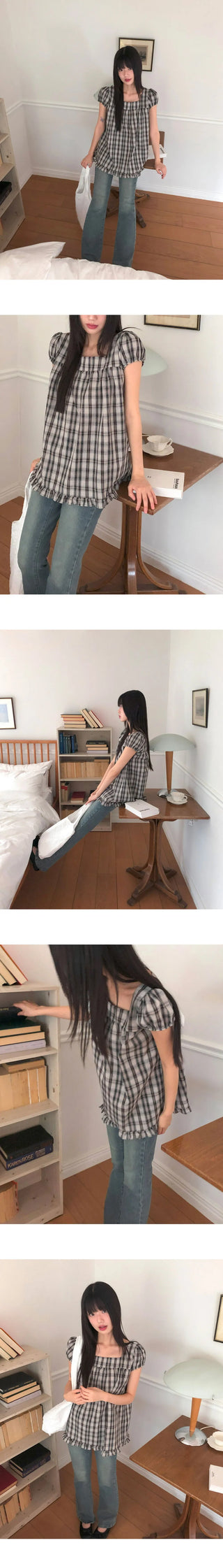 Cose Spandex Flared Denim Long Pants