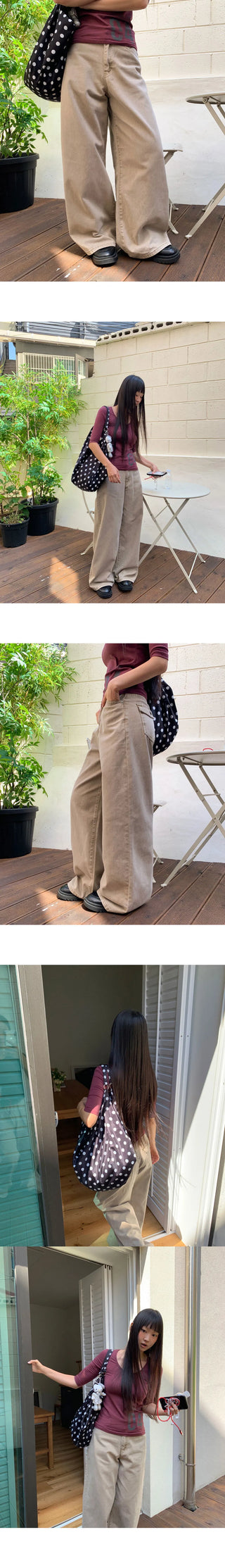 Kakl Wide Long Cotton Pants