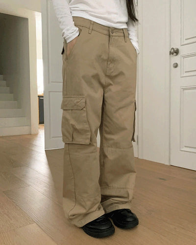 Linju String Pocket Cargo Long Pants