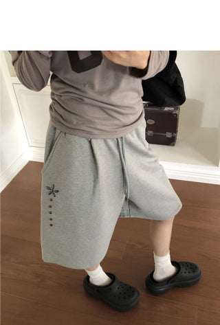 Scent You Studded Pintuck Banding Bermuda Training Pants