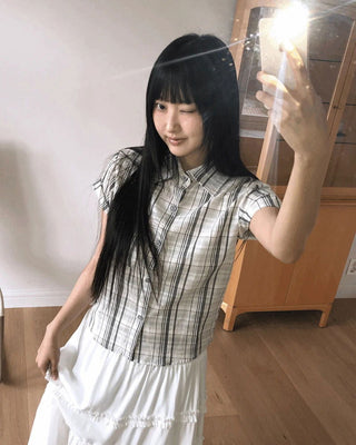 Kanen Check Pocket Short Sleeve Shirt