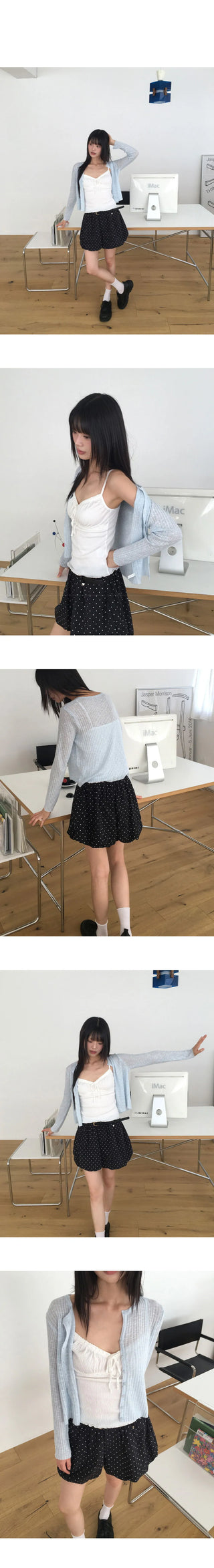 Toya Dot Pumpkin Balloon Shorts