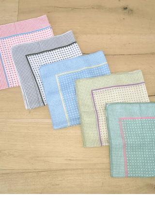 Carbine Dot Hair Kerchief Muffler Scarf