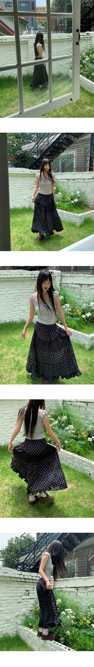 Jaden Eyelet Ribbon Halter Neck Shirring Puff Sleeveless