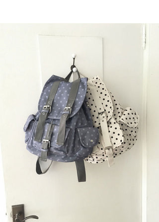 Mukkin Dot Buckle Pocket Backpack
