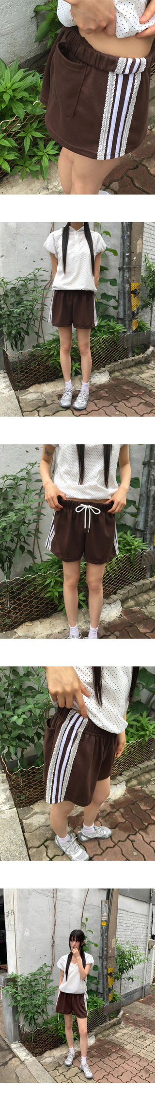 Arch Track Race Banding Shorts Short Pants