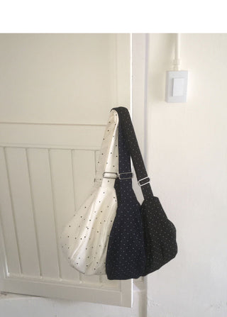 Shuto Dot Patch Shoulder Crossbody Bag