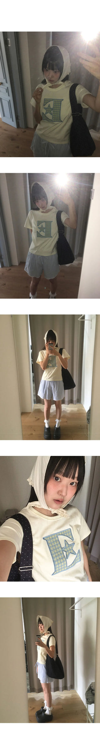 Haede Lace Hair Kerchief Headband Scarf