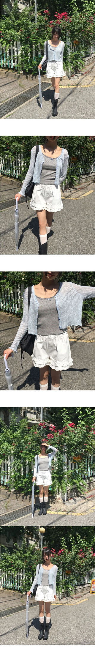Haren Cancan Frill Banding Shorts Short Pants