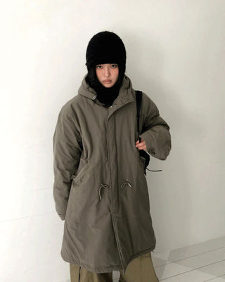 Pine Long Nightwear Padded Hooded Jacket