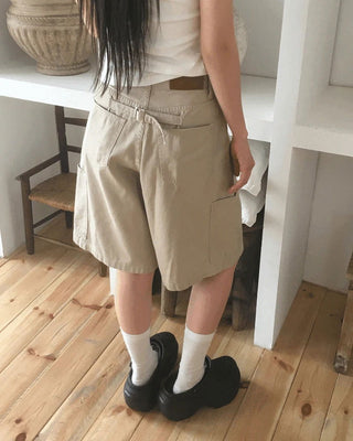 Tipu Vizo Cargo Pocket Cotton Bermuda Pants