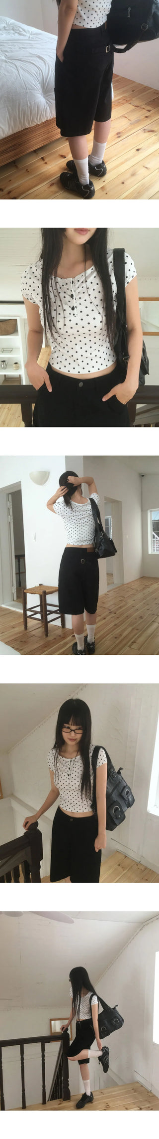 Tipu Vizo Cargo Pocket Cotton Bermuda Pants